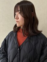 ジーナ 近鉄奈良(Zina)&nbsp;オリーブ/グレージュ/顔まわり/前髪/赤み消し/透明感カラー
