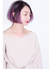 【REJOICE hair】リップラインのベーシックボブ