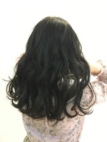 アディクト(ADDICT)&nbsp;暗髪サファイアアッシュ☆波ウェーブ