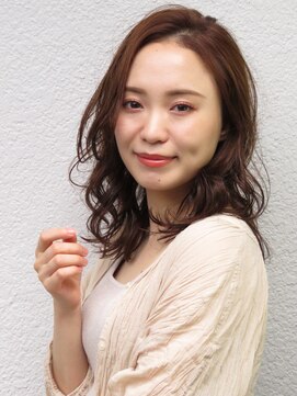 七ッ星+ ピンクベージュミディ