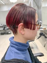 テトヘアー(teto hair) ハンサムショート、ピンクパープル、マニッシュショート