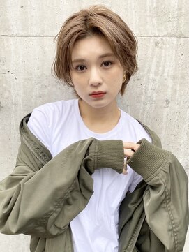 アオレ(aole) ハンサムショート×ハイトーン【aole 柴田紋奈】