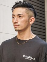 ダッド(DAD)&nbsp;かき上げフェードカットスリークショートサイドグラデーション
