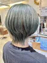 ネオリーブアイム 横浜西口店(Neolive aim)&nbsp;横浜★ブリーチ必須ネオウルフオリーブグレー♪♪