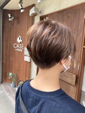 ケースプラスグリーン(CASE+GREEN) ◎刈り上げショート