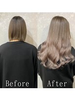 エクステ専門店あるじゃんすー 柏店 シルキーグレージュ#シールエクステ#くびれヘア#美髪#柏
