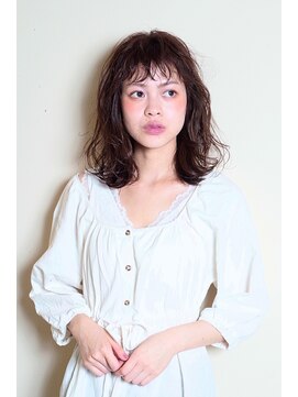 クシュ 所沢東口店(kusyu...) ショコラベージュ×ボブルフ×カール×ベビーバング×所沢