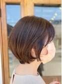 大人ショートボブ