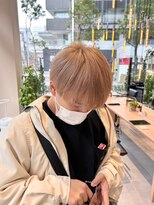 ガリカ 横浜(Gallica) 【後藤嵩広】爽やかモテ髪マッシュxピンクベージュ<横浜>