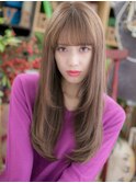 甘辛♪大人かわいい外国人風フォギーベージュc5大宮20代30代40代