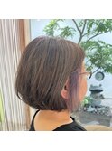 インナーカラーボブ
