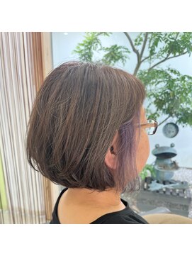 サボ(SAVO) インナーカラーボブ