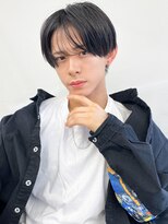 ソア 渋谷(soar)&nbsp;メンズ韓国マッシュ/センターパート/かき上げ/アップバング/渋谷