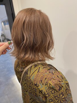 ユニコ(unico) ミルクティーベージュカラー