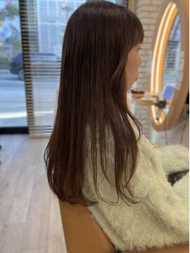 アドラーブル けやき通り店(adorable) 大人可愛いフェイスレイヤー　ロング　髪質改善トリートメント