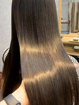 ナチュラル グロー 仙台駅前店(Natural grow) 魔法の縮毛矯正＋艶カラー