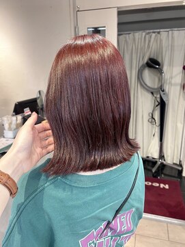 テトラ バイ ネオリーブ 横浜西口店(tetra by neolive) ＊ブリーチなしピンクブラウン＊[横浜/横浜駅]