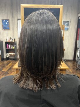 アイリーファンビリ(irie fambilly) ラベンダーアッシュ×メテオカラー×ふんわりレイヤー