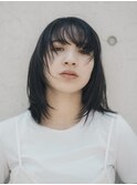 前髪/こなれミディ/イメチェン/アンブレラカラー[笹塚駅]