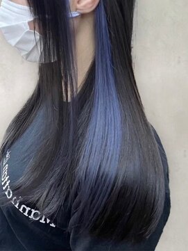 ジョリエス 目白店(Joliesse) 20代30代ラベンダーグレージュインナーカラーイヤリングカラー