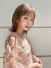 ブリーチなしでこの透明感** ブリーチなしダブルカラー＋カット￥17000