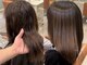 リノ ヘア(Lino hair)の写真/まとまりやすくナチュラルな仕上がり!ダメージを最小限に抑えた“ストレートサプリ”でクセ毛の悩み解消♪