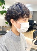 マッシュショートパーマ/人形町/日本橋/馬喰町