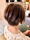 アイシー ヘアーメイク(ic hair make)の写真/計算された繊細なカットラインで理想の自分に＊《ic hair make》だからできる技術を是非ご体験下さい♪