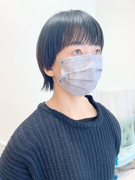 ネオリーブカップ 町田店(Neolive capu) マッシュウルフ　メルティカラー　似合わせカット