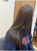 髪質改善ストレート