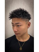 ルースト 京都駅前店(ROOST)&nbsp;スウィングアップバング×スキンフェード