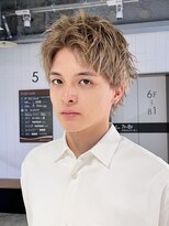 アルバム 渋谷パルコ(ALBUM) スパイキーショートニュアンスパーマスペインカール_F30415