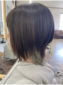 アシンメトリーインナーカラー