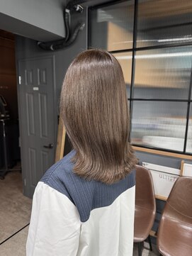 ロフティー 清澄白河(LOFTY) 赤み消し上品艶カラー/透明感／髪質改善/ふんわり柔らかい