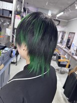 ダンク(DUNK)&nbsp;ショートウルフ×グリーン