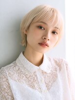 シェル 立川(shell) くびレイヤーエモージュグレージュカラーくびれショート【立川】