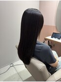 暗髪透明感カラー×オリジナル髪質改善