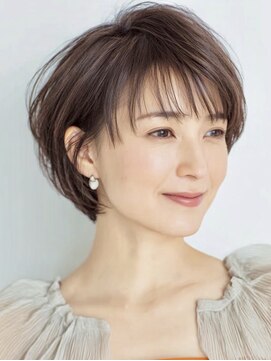 ハーツ(Heart's) 愛され白髪ぼかしハイライトショート