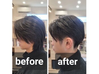 ニコヘアー(25Niko Hair)の写真/自分らしくスマートに。大人の男性が求める「清潔感」「洒落感」「再現性」をすべて備えたスタイルを。