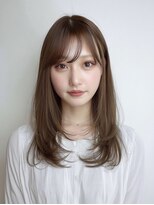 アンドレイ 表参道(andrey) 着物ヘア/ダークアッシュ/ミディアムレイヤーカット/表参道