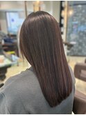 ストレート/ロング/艶髪/白髪染め/髪質改善