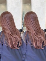 ビイン(viin)&nbsp;ブリーチなしWカラーピンクベージュ