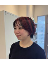 エウ(eu)&nbsp;red×black color