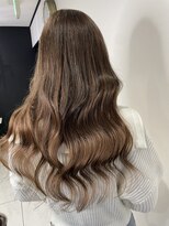ヘアーデザイン ジェルム(Hair Design germe)&nbsp;ナチュラルブラウンプルエクステ #しのだスペシャル