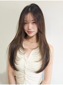 2wayバング×レイヤーカット