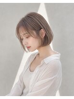 ラベストオイケ(LOVEST OIKE) シアーベージュの抜け感ボブ