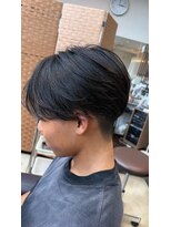 セルボーン&nbsp;メンズカット/センターパート/毛流れマッシュ/学生カット