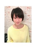 《GRANDLINE &nbsp;代表YUTAKA》小顔　ショートボブアッシュブラック