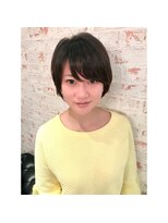 グランドライン(GRAND LINE)&nbsp;《GRANDLINE  代表YUTAKA》小顔　ショートボブアッシュブラック