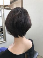 シィータ(THETA)&nbsp;黒髪大人かわいい小顔ワンサイドショートエッジショート